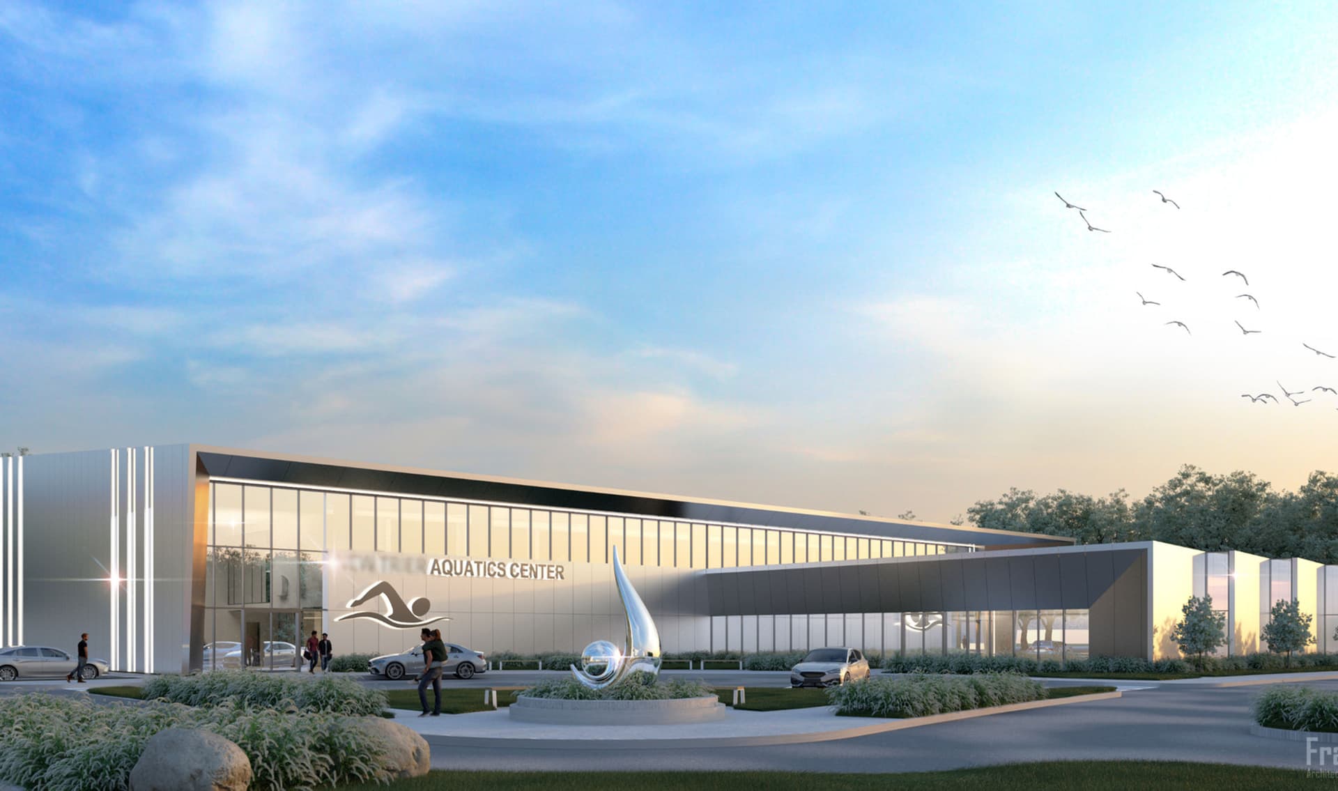 Confidential Aquatic Center by Framework E